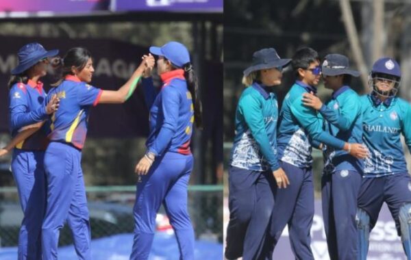 महिला टी-२०आई शृंखलामा नेपाल जितविहीन, थाइल्याण्डलाई उपाधि